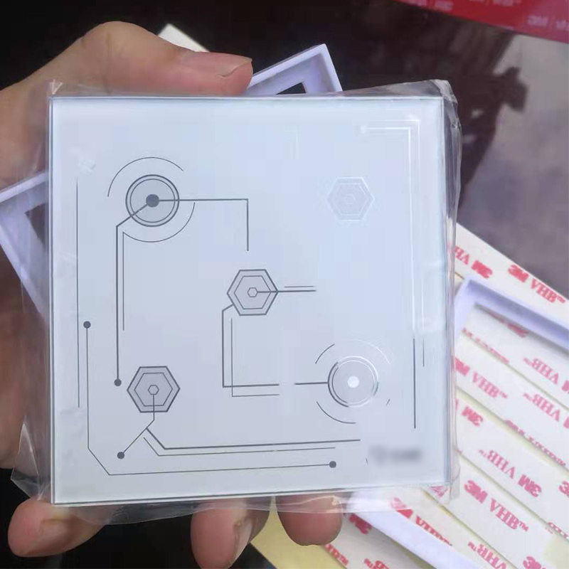 智能開關(guān)邊框膠黏解決方案